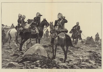 The Nile Expedition, an Alarm in the Desert, Advanced Guard called back to the Main Body